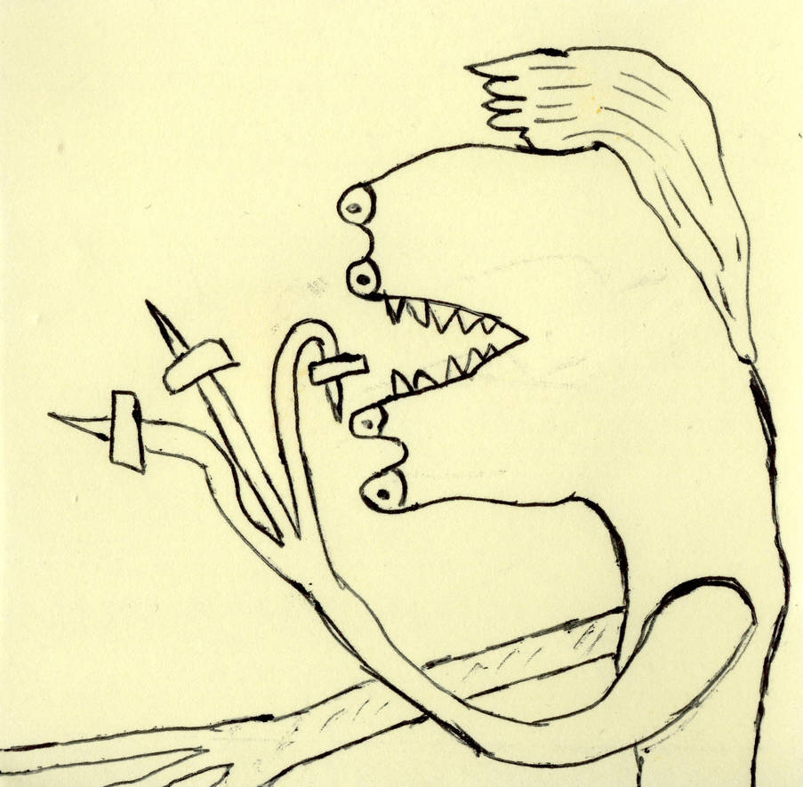 Sticky Note Monster #23 by duffosaur on DeviantArt