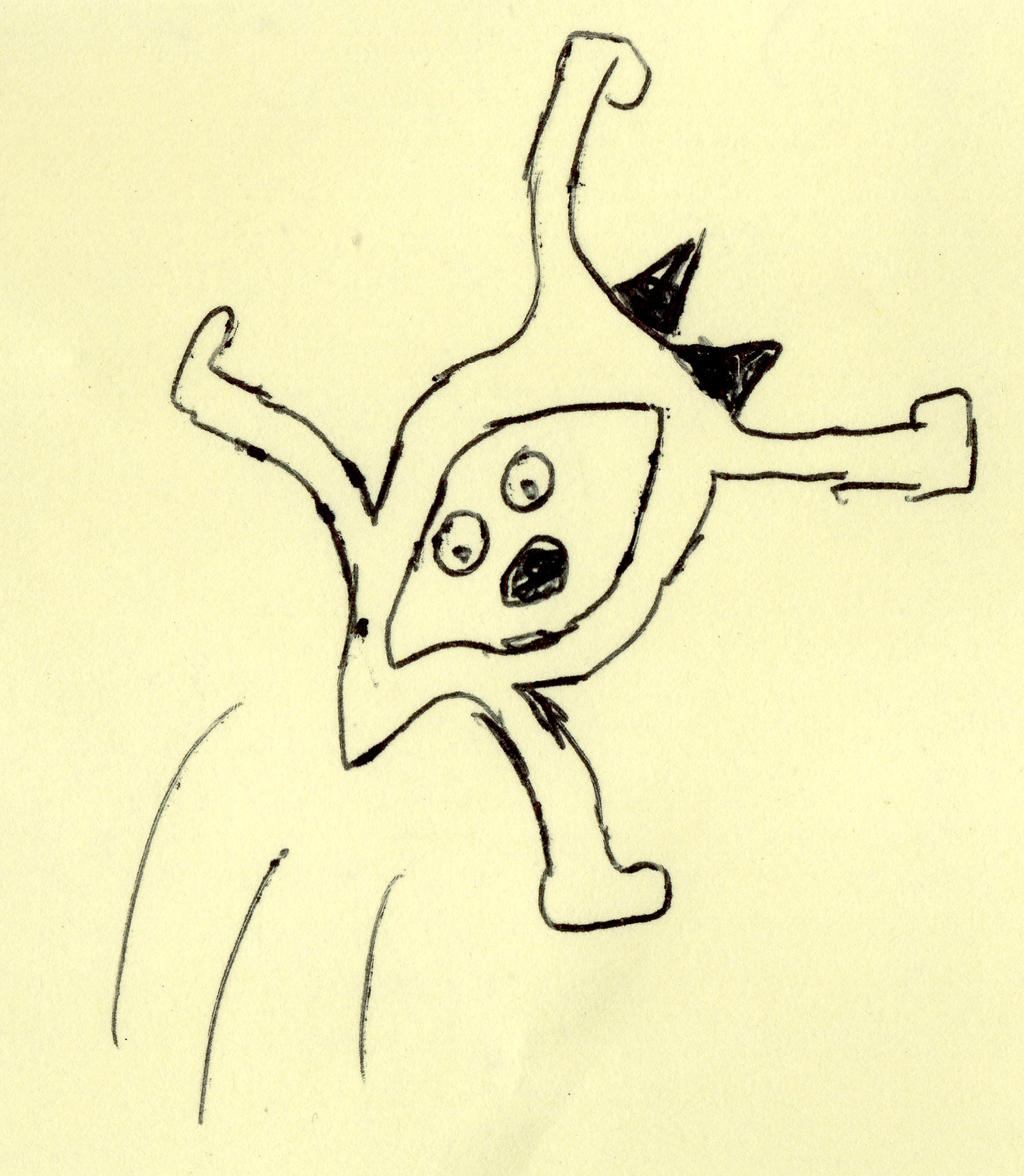 Sticky Note Monster #84 by duffosaur on DeviantArt