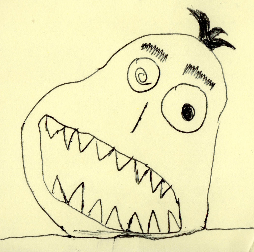 Sticky Note Monster #100 by duffosaur on DeviantArt