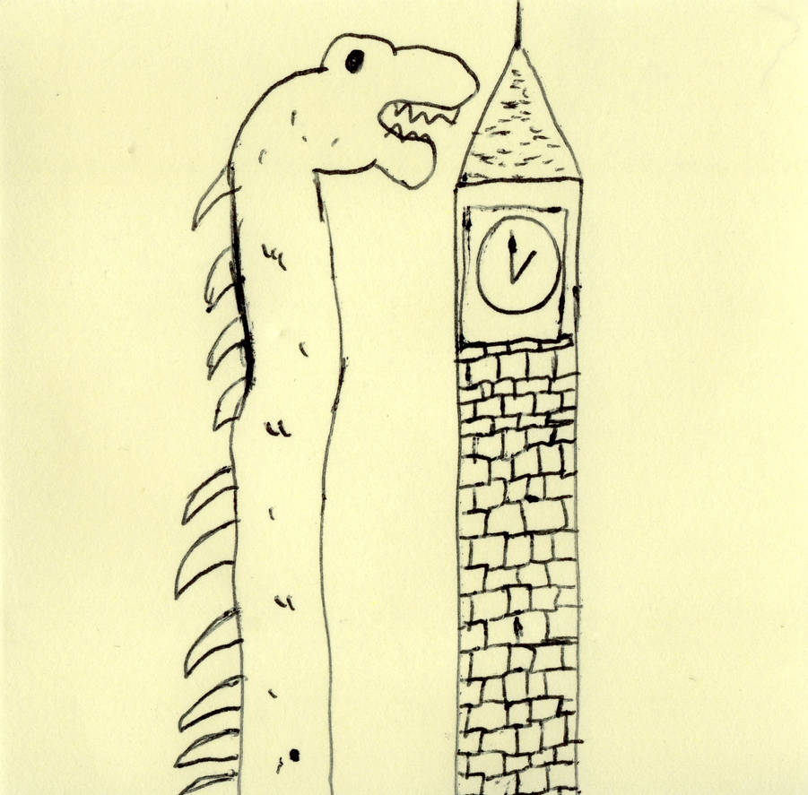 Sticky Note Monster #121 by duffosaur on DeviantArt