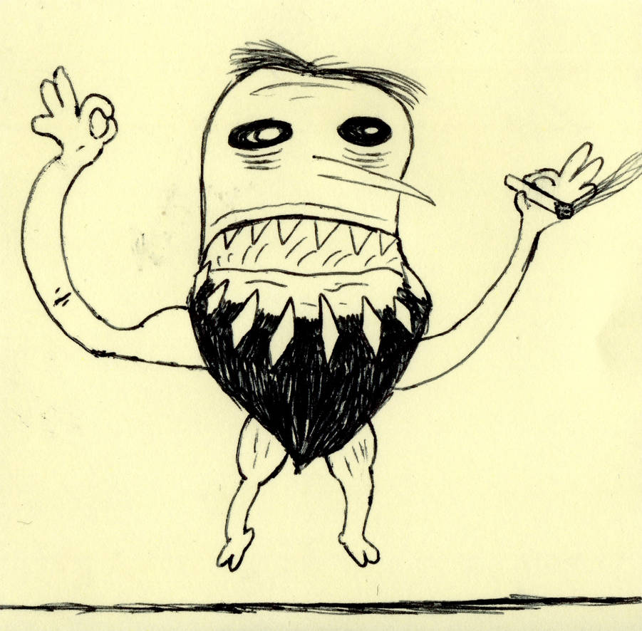 Sticky note monster #122 by duffosaur on DeviantArt