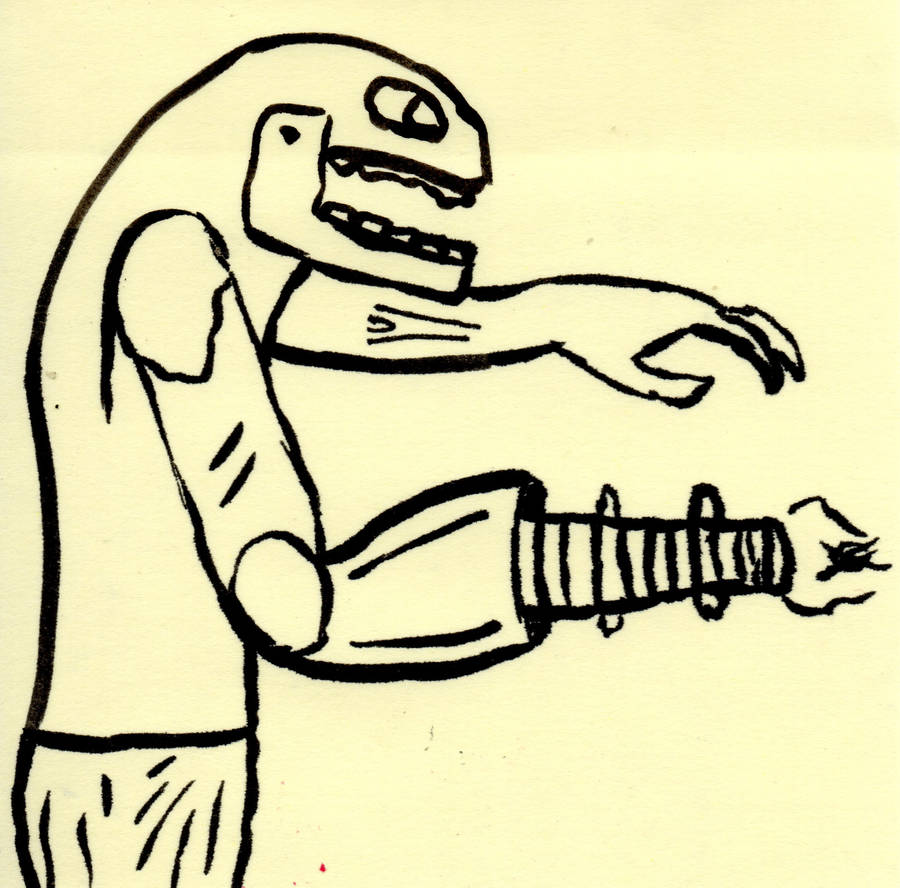 Sticky Note Monster #134 by duffosaur on DeviantArt