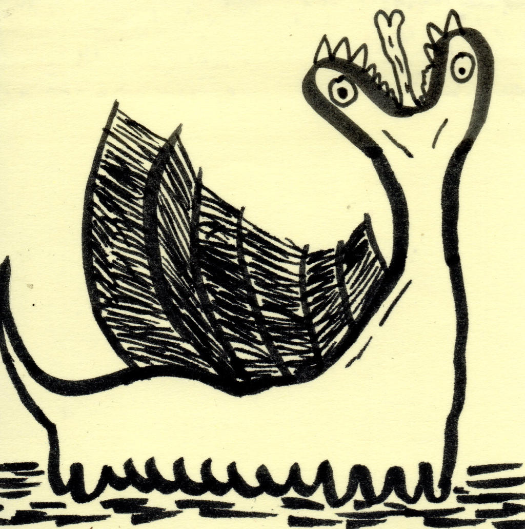 Sticky Note Monster #139 by duffosaur on DeviantArt