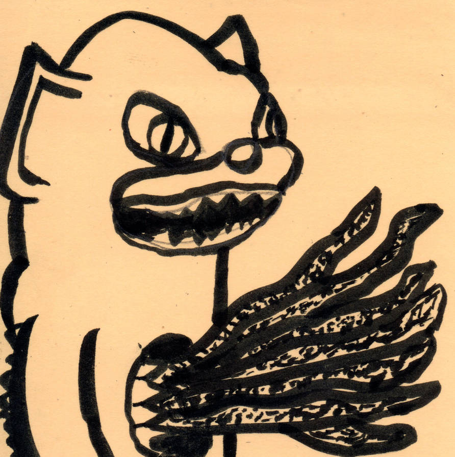 Sticky Note Monster #142 by duffosaur on DeviantArt