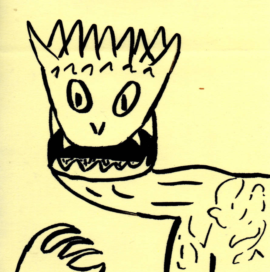 Sticky Note Monster #149 by duffosaur on DeviantArt