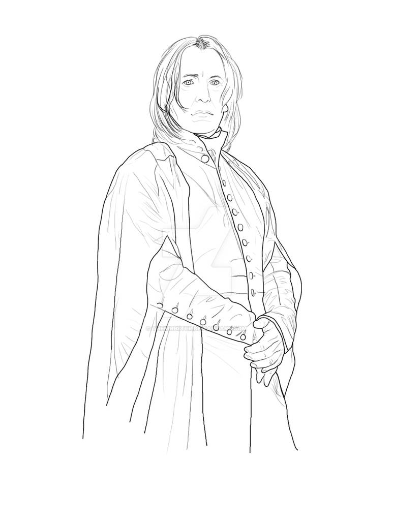 Severus Snape by thekirbster on DeviantArt