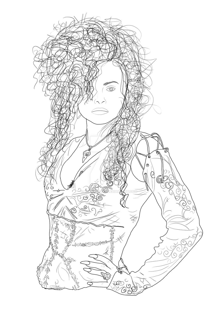Bellatrix Lestrange by thekirbster on DeviantArt