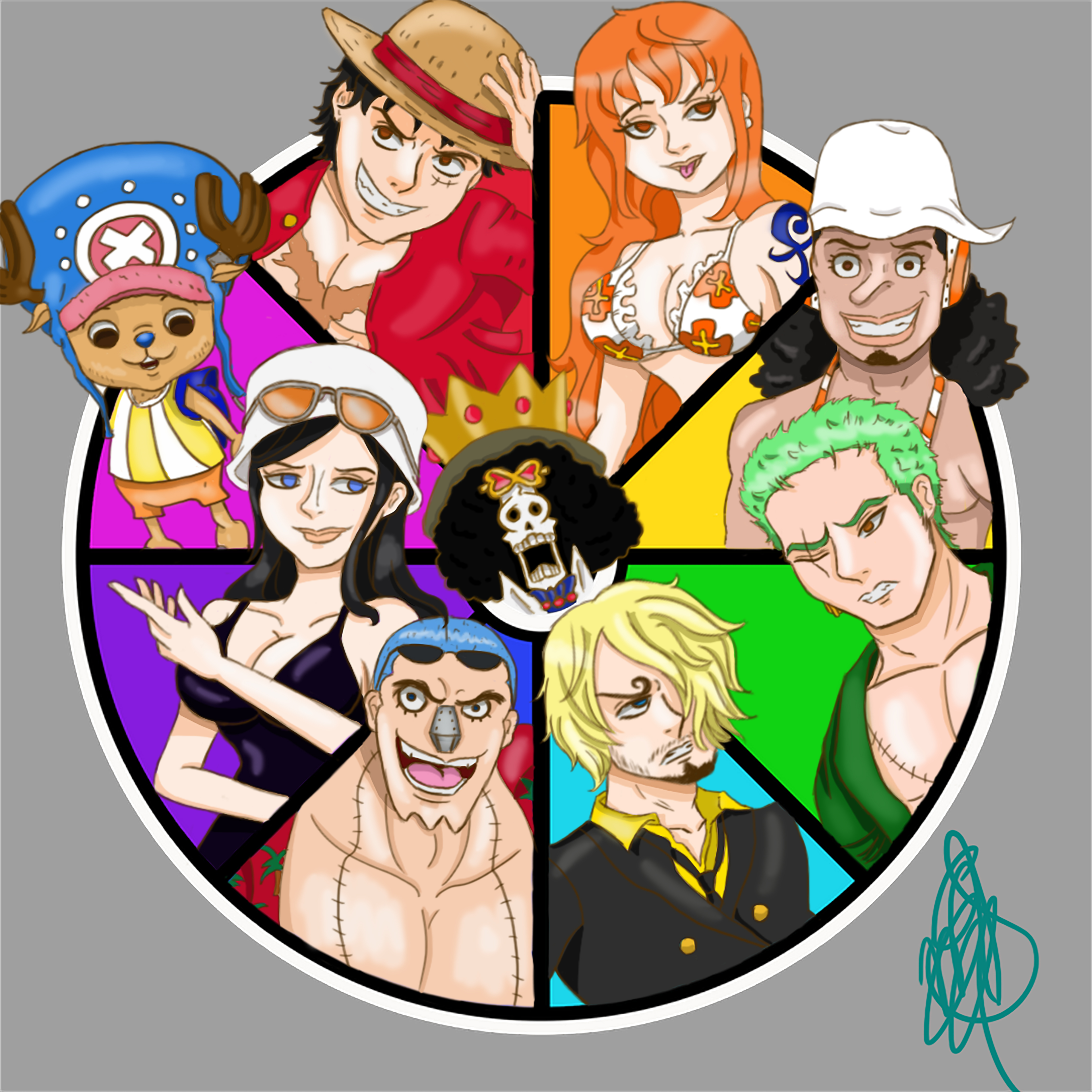 One Piece #1072 coloring 01 by belenbreton on DeviantArt