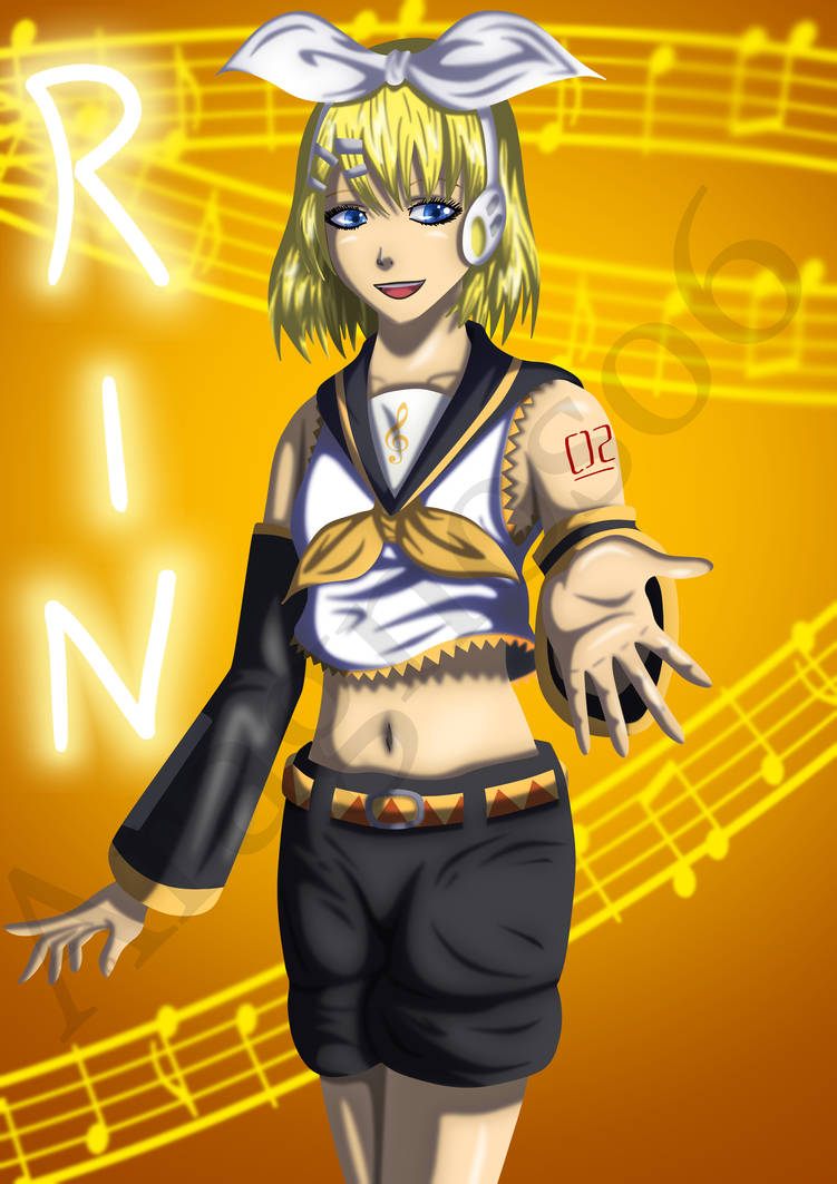 Rin Kagamine - detailed by Aragnos06 on DeviantArt