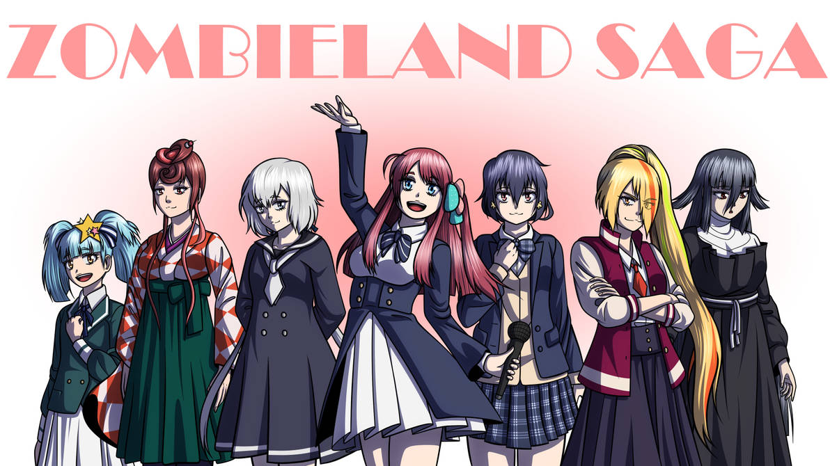 Zombieland Saga - Franchouchou by Aragnos06 on DeviantArt