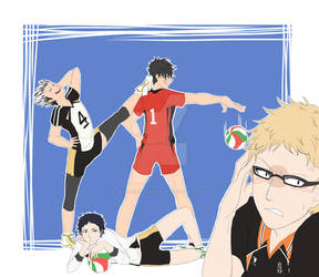 Block for us, Tsukki!!