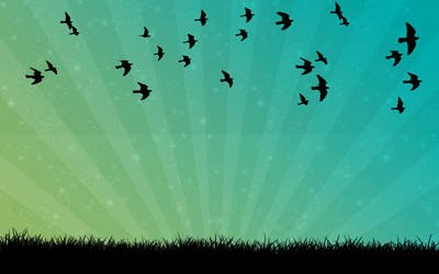 Vector with birds by FDQ
