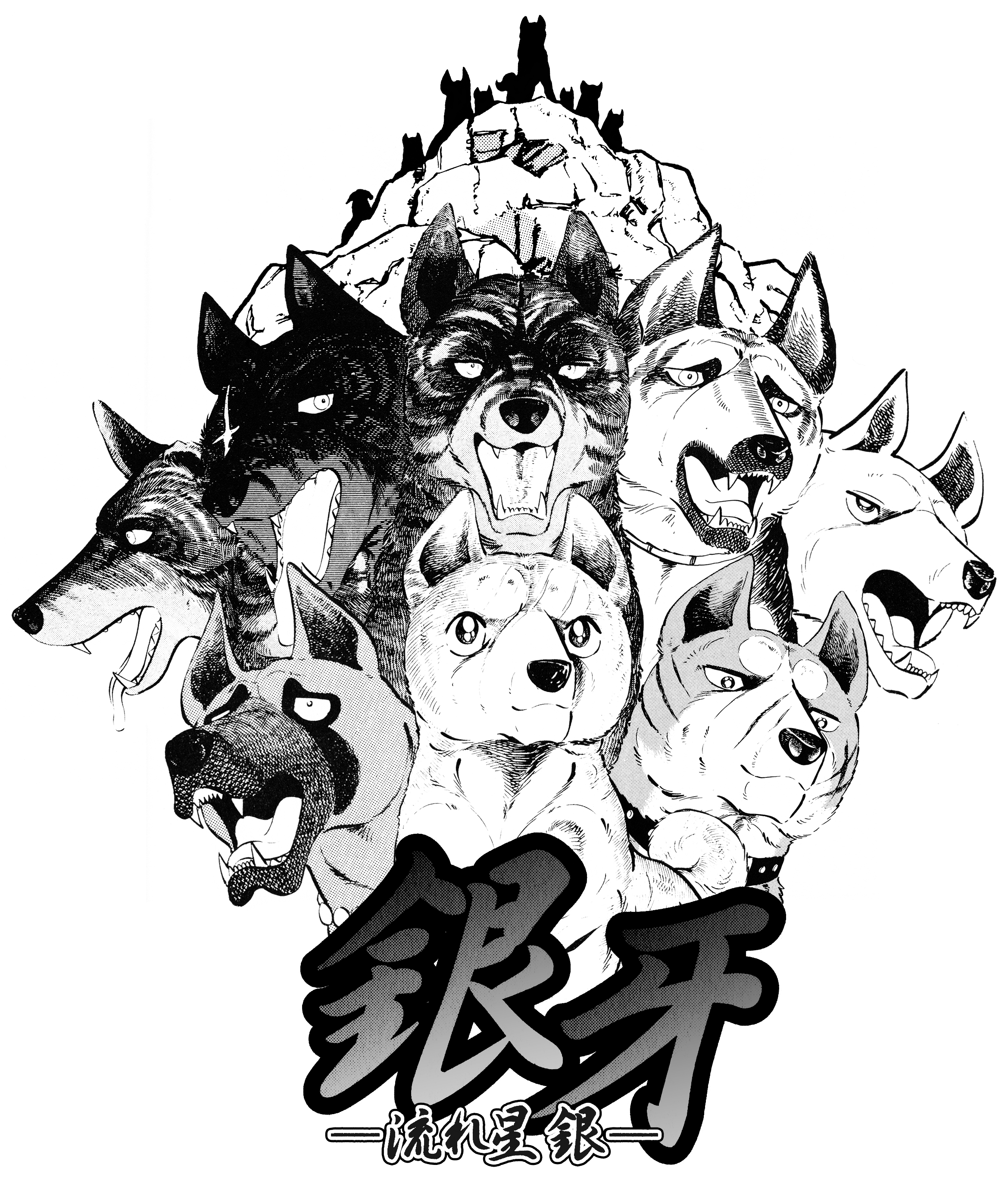 Ginga Nagareboshi Gin Characters