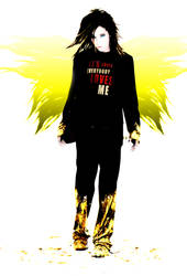 Bill as a Golden Angel by FDQ