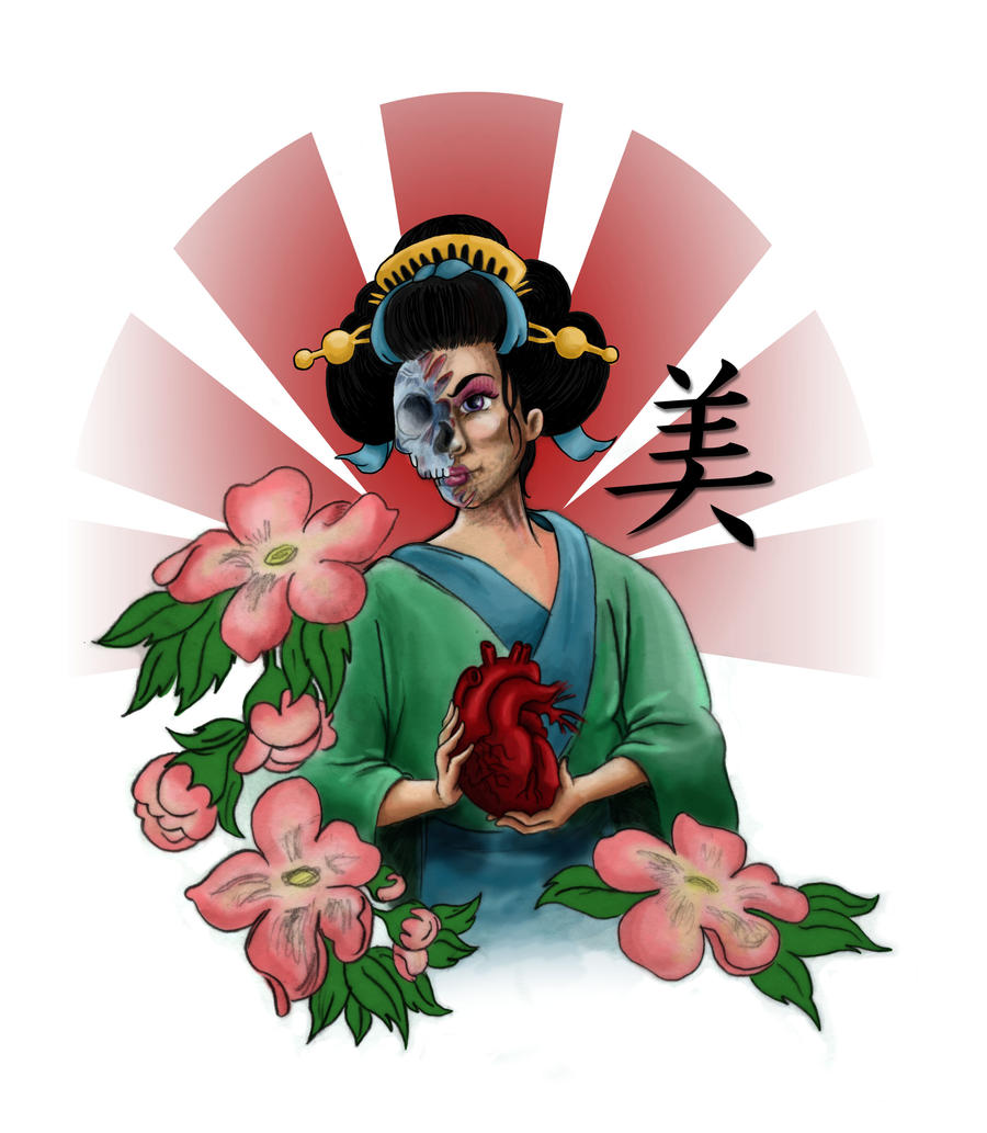 Geisha Tattoo idea 1