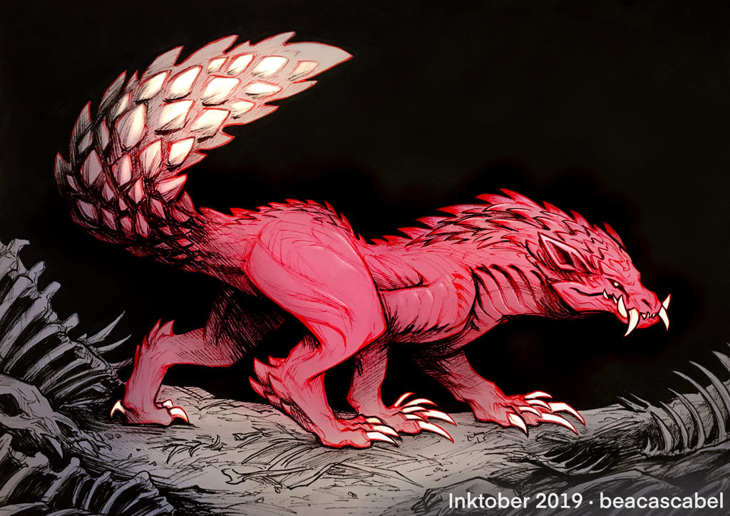 Odogaron Retsuko Inktober day 15 - Odogaron by beacascabel on DeviantArt