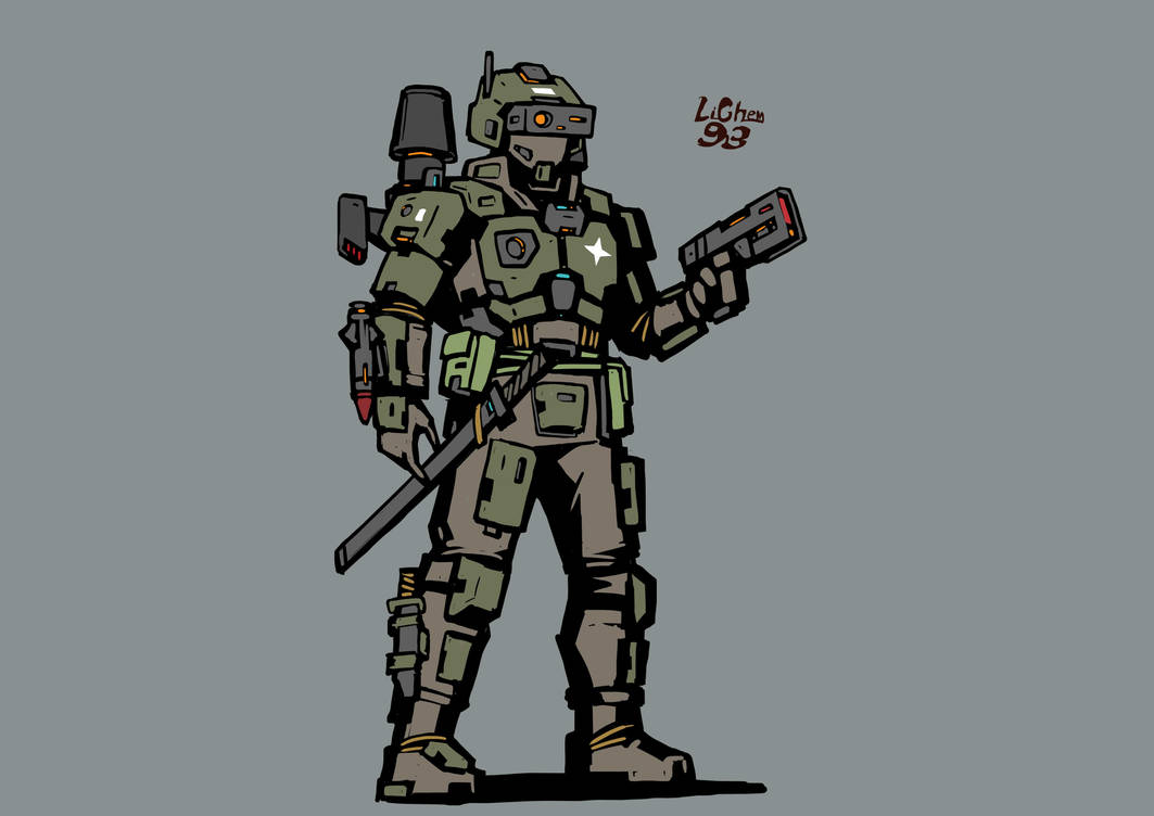 Coalition Jet assault Ranger by Lichen93 on DeviantArt