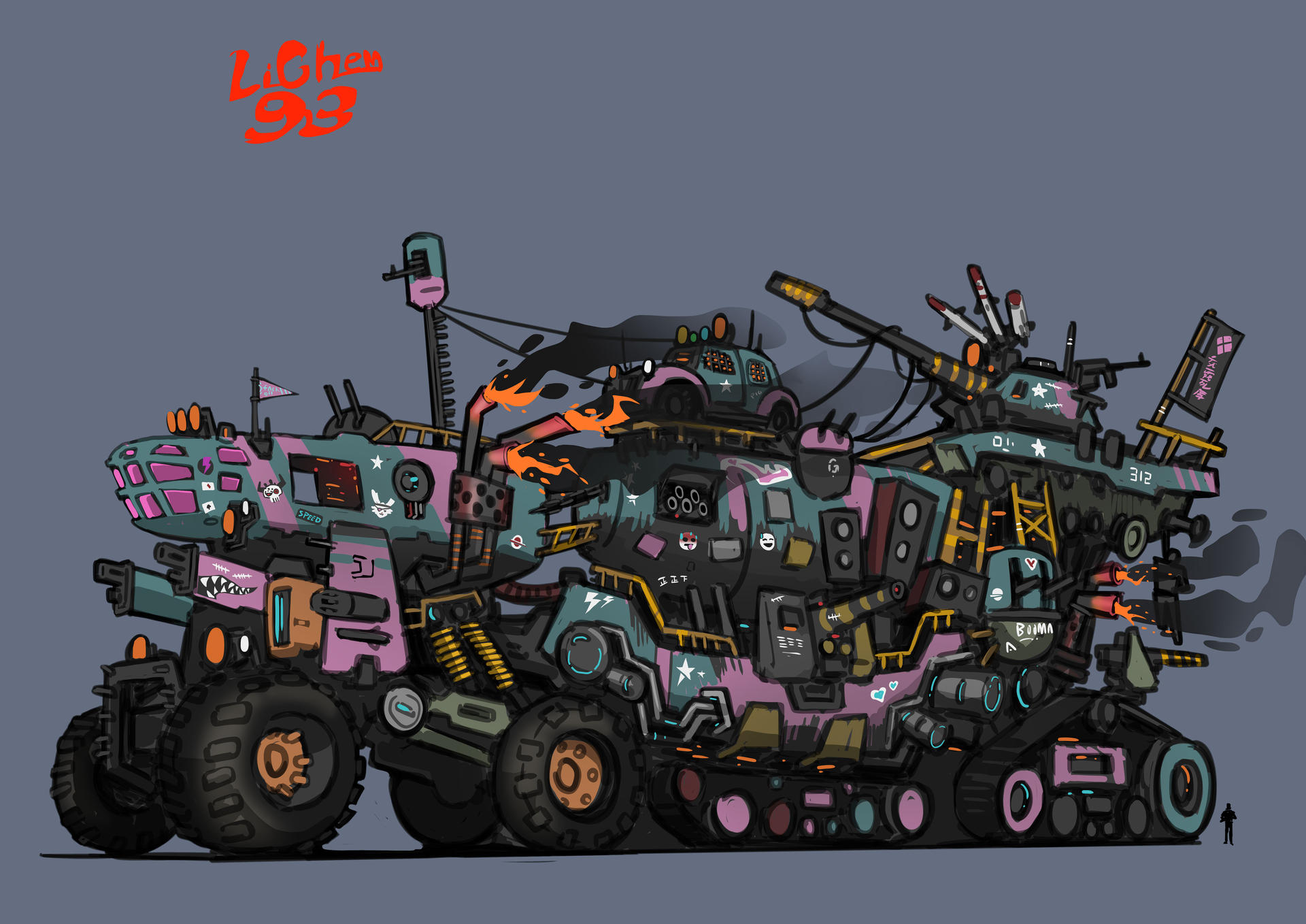 Super Rig by Lichen93 on DeviantArt