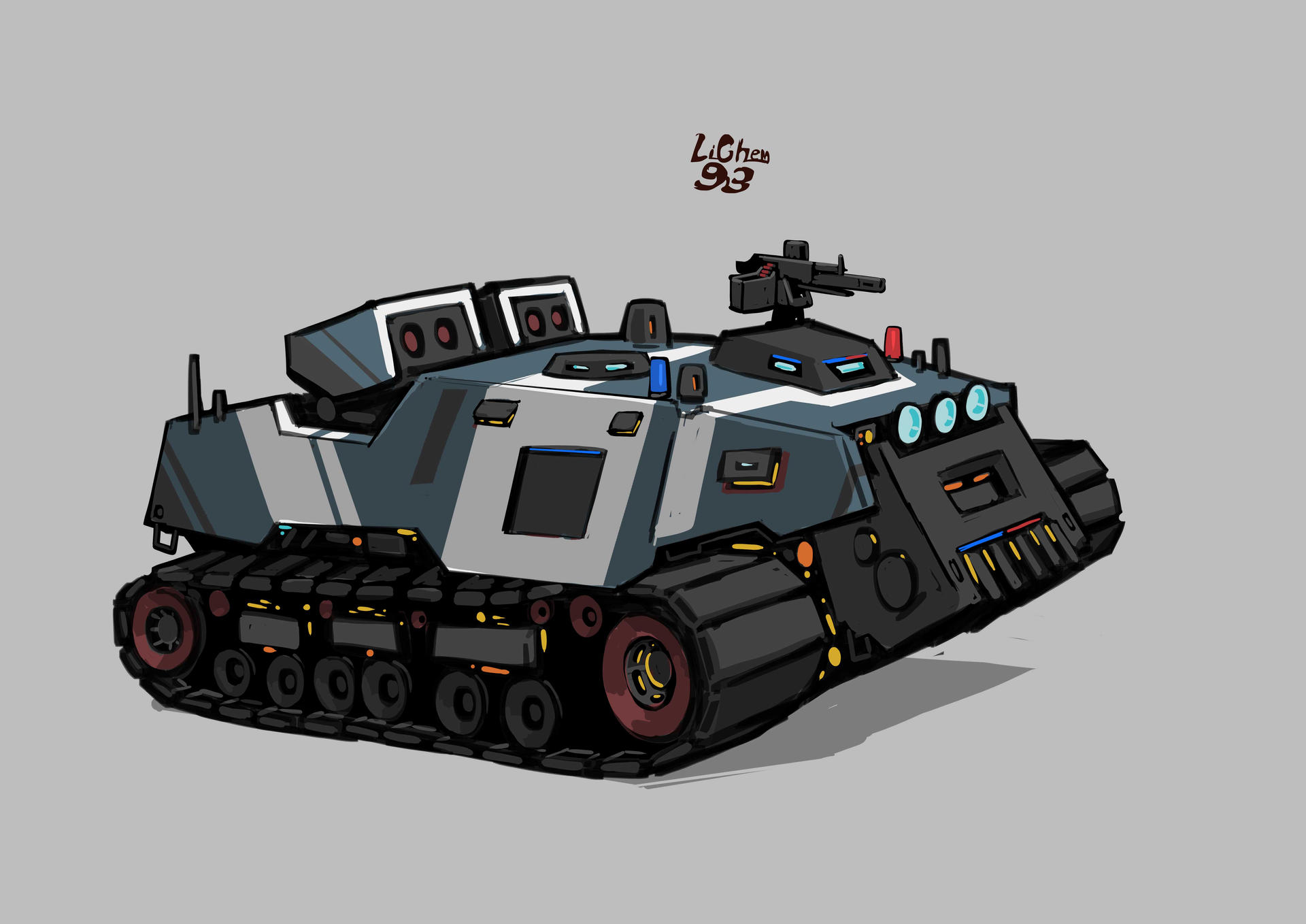 Tank Tank Riot Riot Tank (commissioned) by Lichen93 on DeviantArt