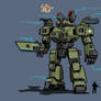 AM-810 'Hercules' Battle Mech