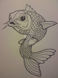 Koi Tattoo Design 2