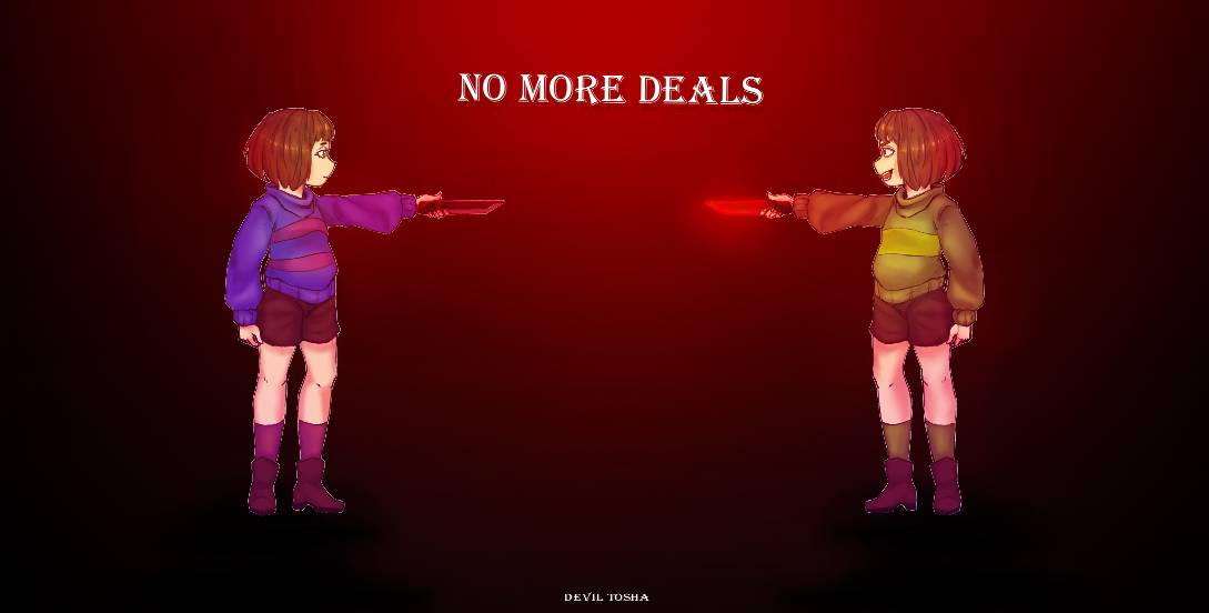 Frisk Levels FRISK vs CHARA by Deviltosha on DeviantArt
