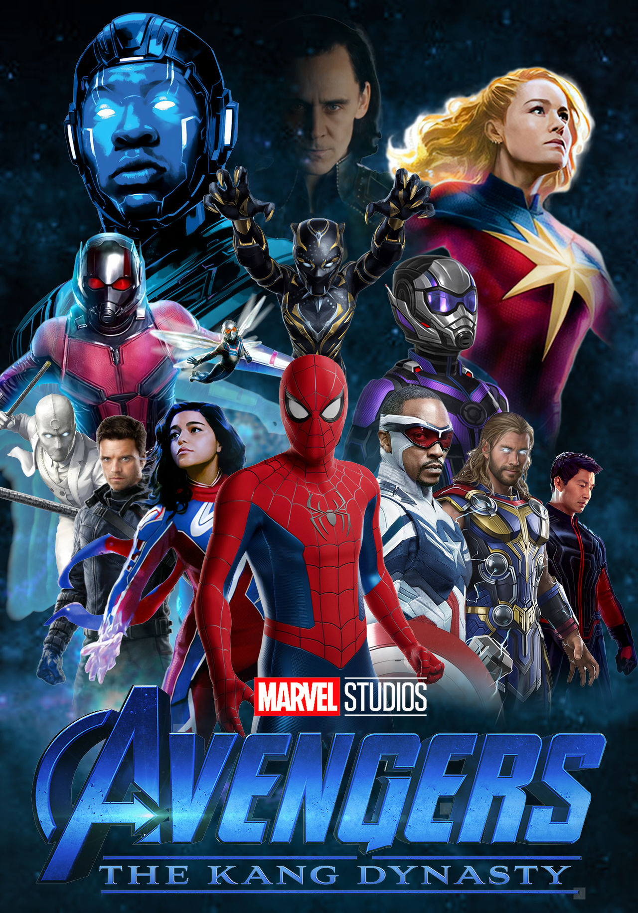 Taverna Marvel on X: 🎨Fan Pôsteres individuais de Avengers: The Kang  Dynasty (2/3).  / X