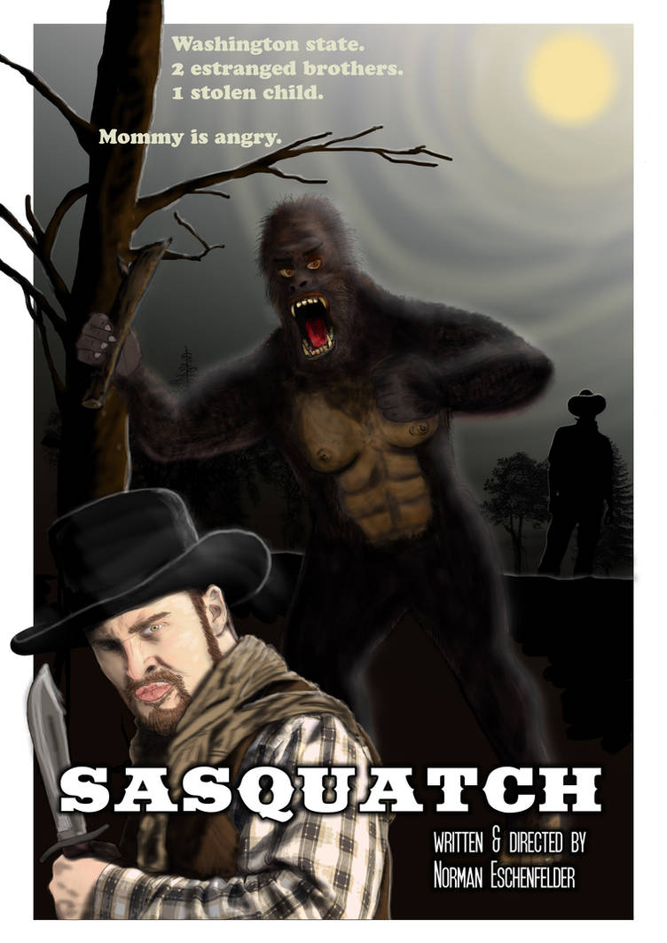 Sasquatch - The Movie Poster by Eschenfelder