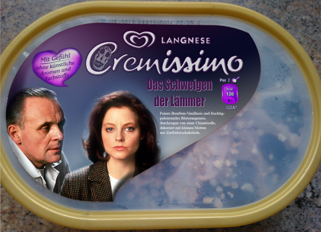 Langnese Cremissimo Silence of the Lambs by Eschenfelder