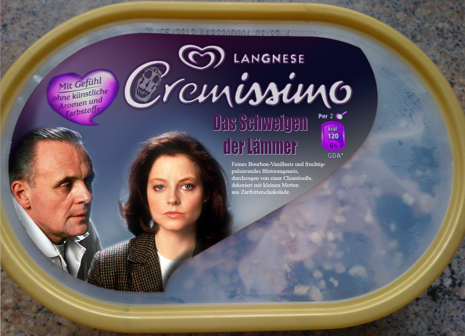 Langnese Cremissimo Silence of the Lambs by Eschenfelder