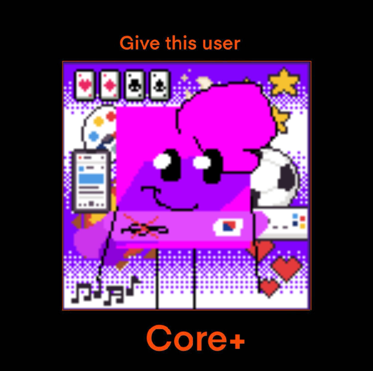 Give me core plus by Zoebogyo on DeviantArt