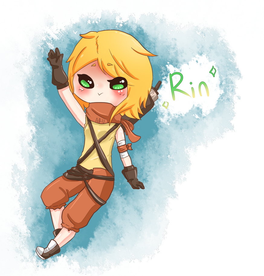 Chibi Rin Fanarrt Rin Chibi by ZombieAlpacalypse on DeviantArt