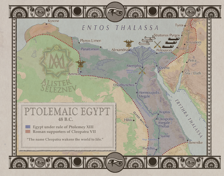 Cleopatra Vii Ruling Egypt under rule of Cleopatra by Sargonikum on DeviantArt