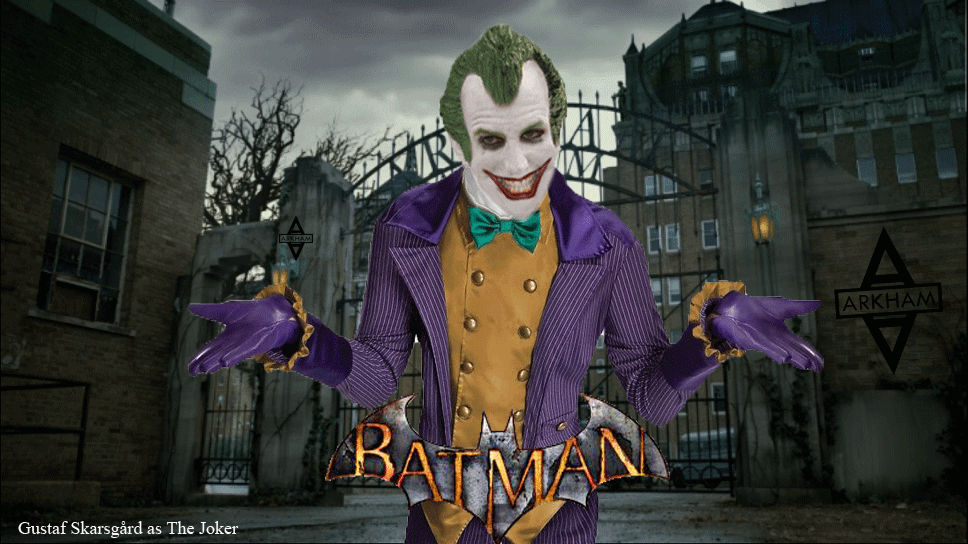 Gustaf Skarsgard as The Joker by Bryanzap on DeviantArt