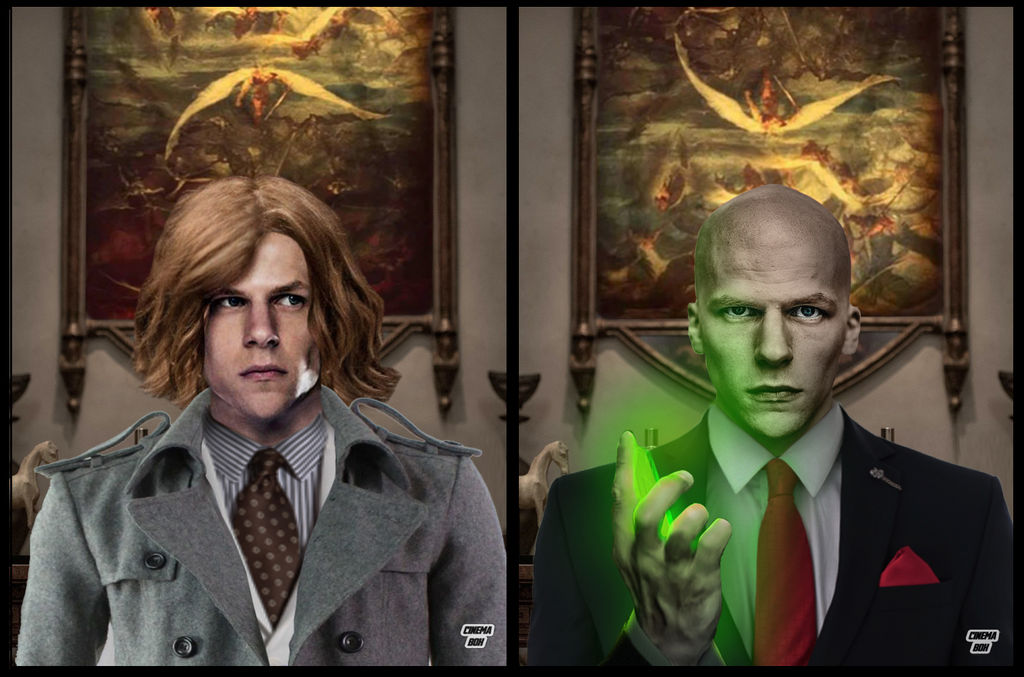 Batman v Superman Lex Luthor before and after by Bryanzap on DeviantArt