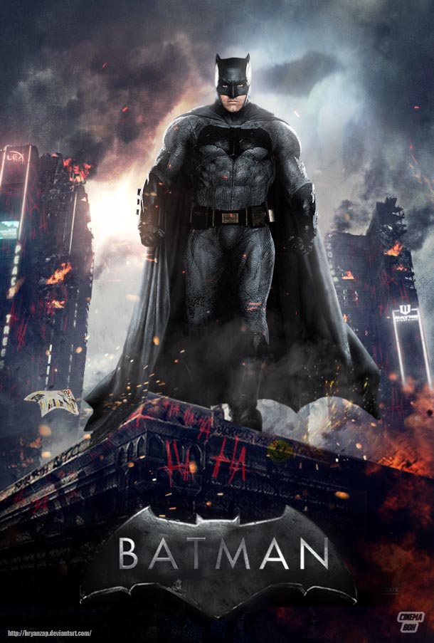 Ben Affleck's Batman Poster by Bryanzap on DeviantArt