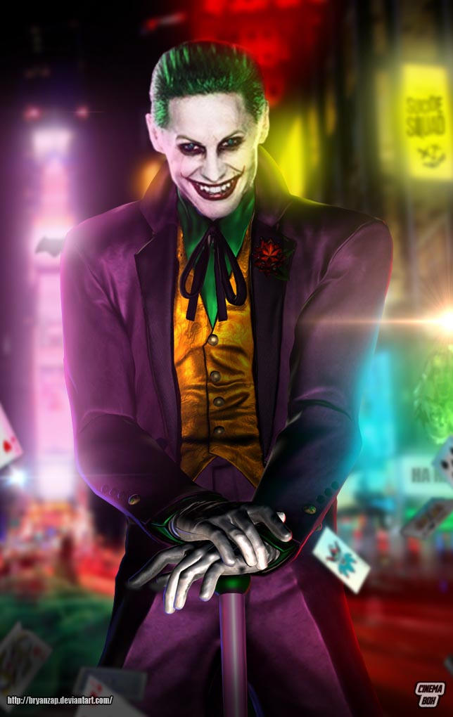 Jared Leto Classic Joker Edit by Bryanzap on DeviantArt