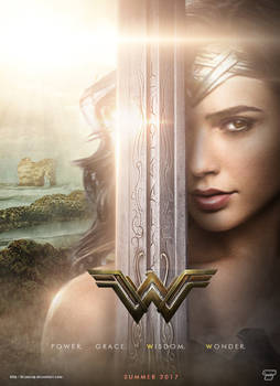 Wonder Woman Gal Gadot Movie Poster