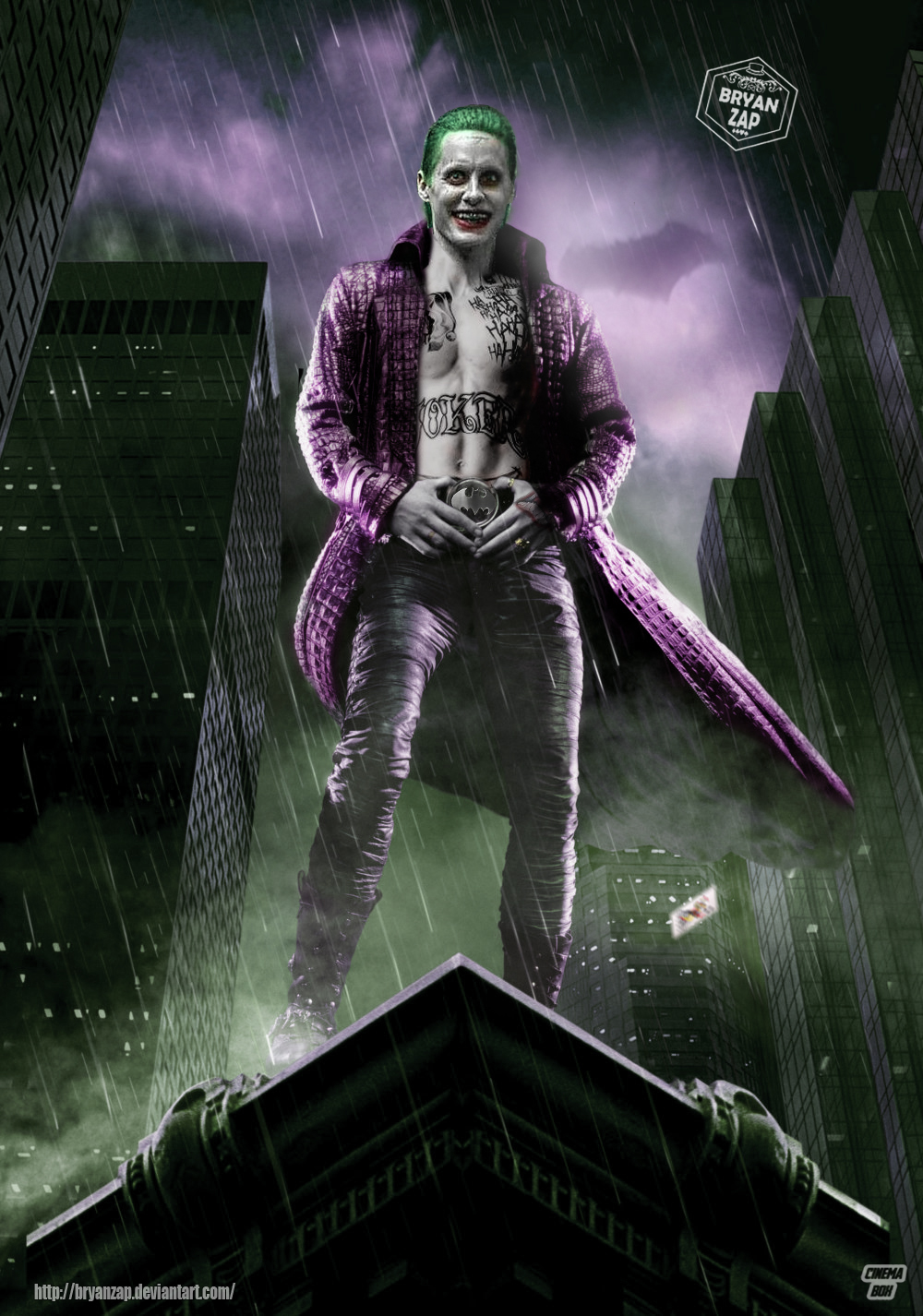 The Batman Movie - Joker Poster by Bryanzap on DeviantArt