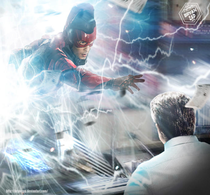 Flash BvS Cameo by Bryanzap on DeviantArt