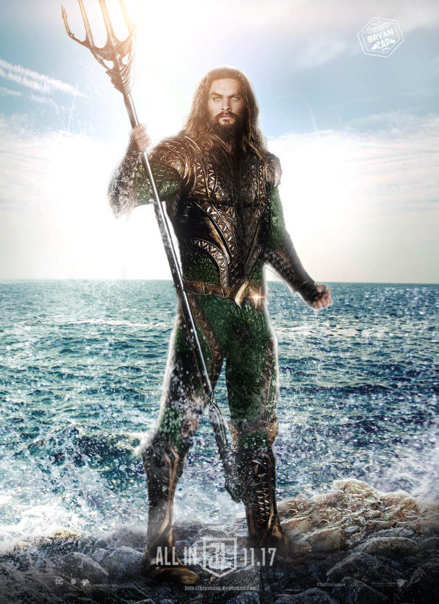 Justice League Aquaman Poster By Bryanzap On Deviantart