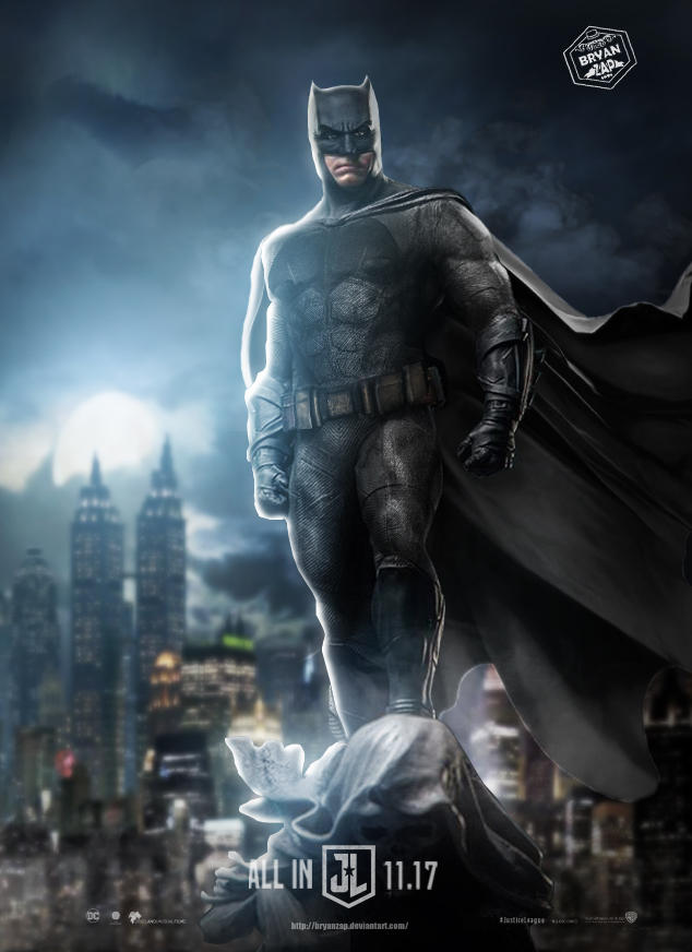 Justice League - Batman Poster by Bryanzap on DeviantArt