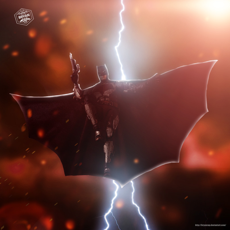 Batman Red Sky by Bryanzap on DeviantArt