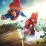 Superman Flash Race