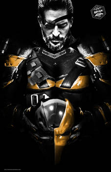 Deathstroke Joe Manganiello Portrait