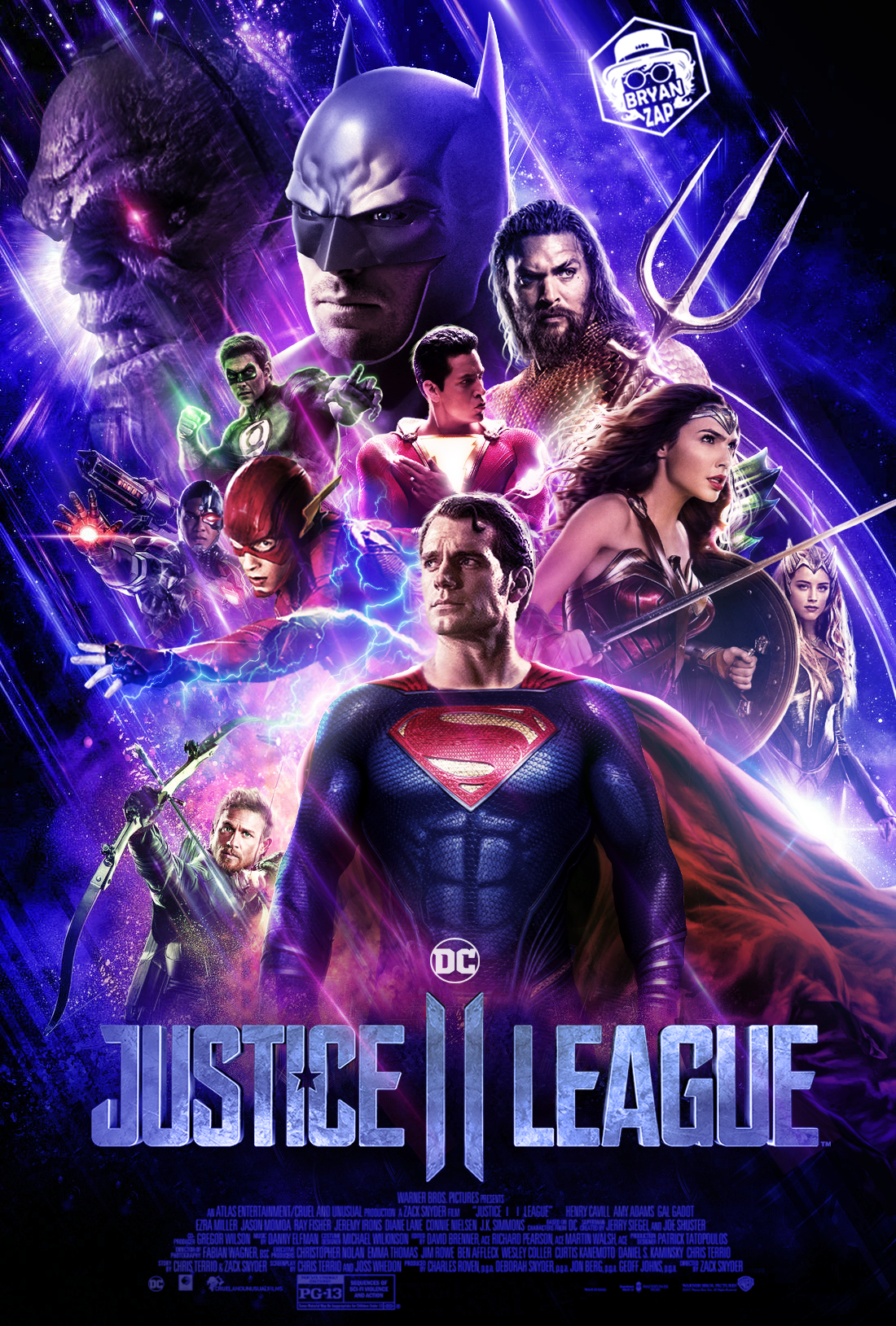 Justice League 2 Justice League 2 poster by nicolascage49 on