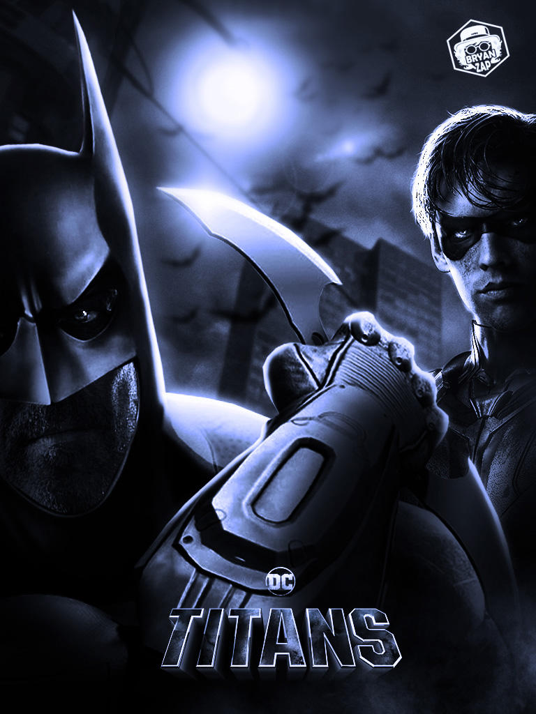 Iain Glen Batman Titans Poster by Bryanzap on DeviantArt