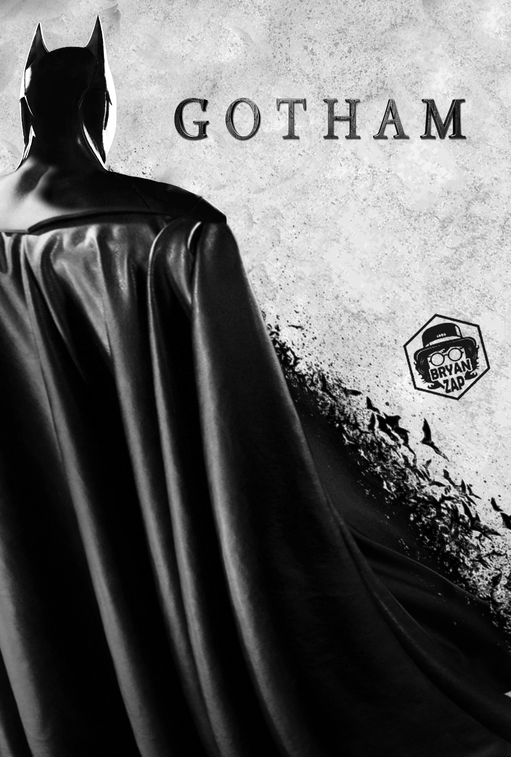 Gotham Batman Poster by Bryanzap on DeviantArt