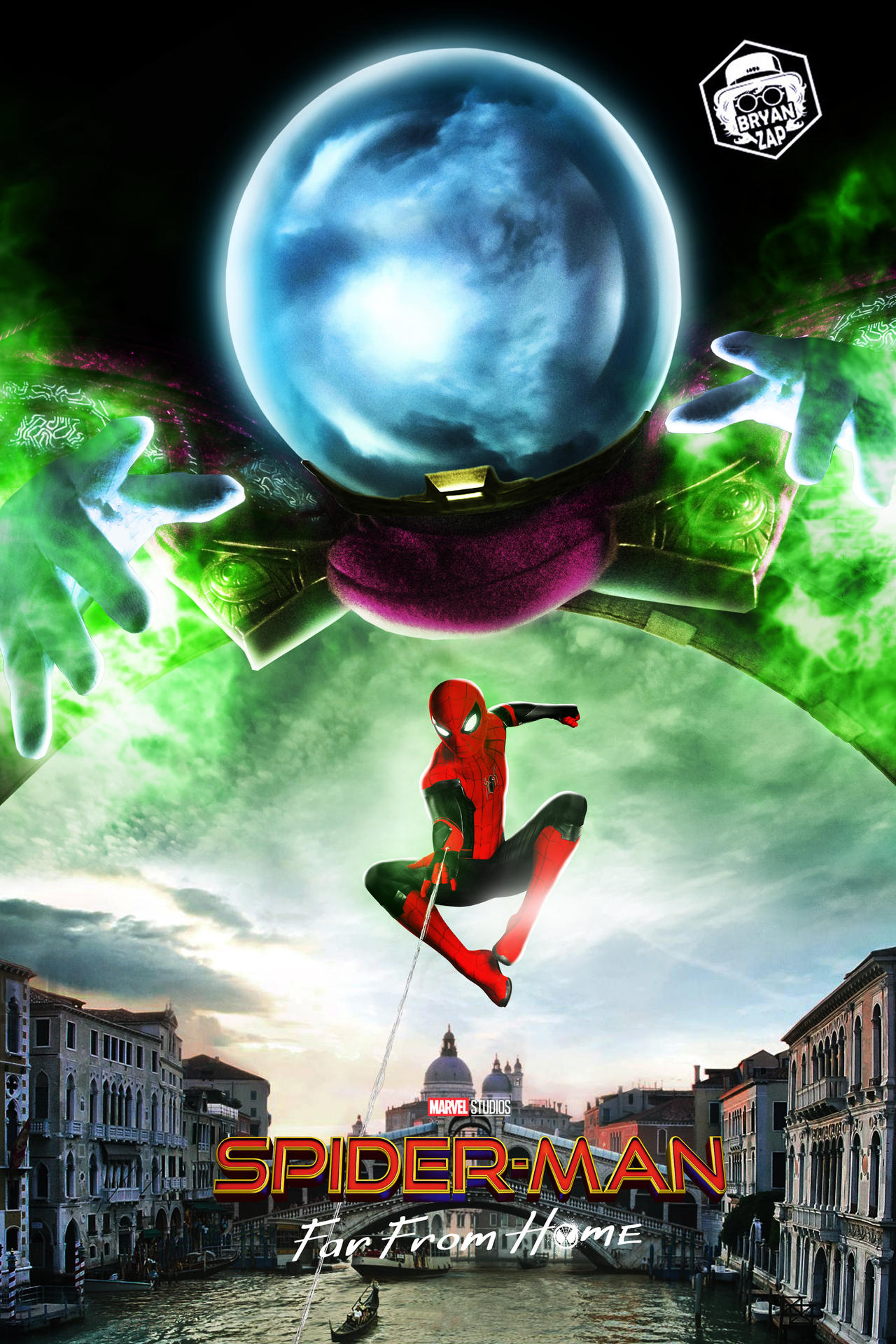 Spider - Man Far From Home Mysterio Poster by Bryanzap on DeviantArt