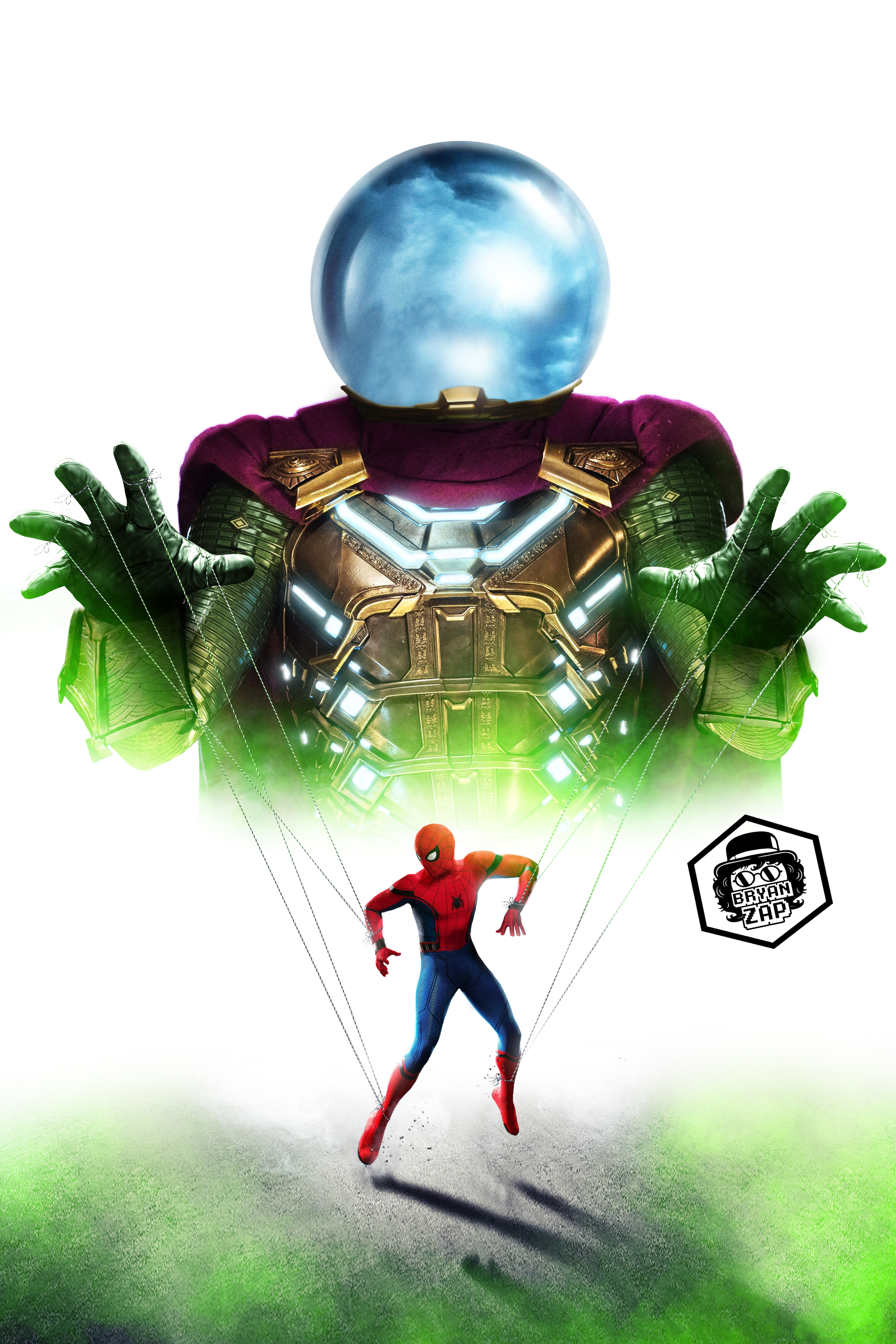 Mysterio Spider-Man Poster by Bryanzap on DeviantArt